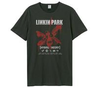 Amplified Men's Hybrid Theory Linkin Park T-Shirt in Charcoal | Size: 2XL Amplified Charcoal 2XL