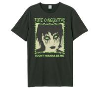 Amplified Men's I Don´t Wanna Be Me Type O Negative T-Shirt in Charcoal | Size: 3XL Amplified Charcoal 3XL