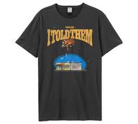 Amplified Men's I Told Them Fireworks Burna Boy T-Shirt in Charcoal | Size: 3XL Amplified Charcoal 3XL