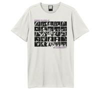 Amplified Men's In Concert Deep Purple T-Shirt in White | Size: Medium Amplified White M