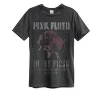 Amplified Men's In The Flesh Pink Floyd T-Shirt in Charcoal | Size: 3XL Amplified Charcoal 3XL