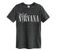 Amplified Men's In Utero Nirvana T-Shirt in Charcoal | Size: XS Amplified Charcoal XS