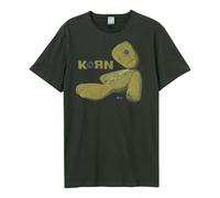Amplified Men's Issues Korn T-Shirt in Charcoal | Size: Medium Amplified Charcoal M
