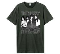 Jailbreak Tour Thin Lizzy T-Shirt Amplified Charcoal S