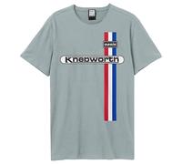 Amplified Men's Knebworth Oasis T-Shirt in Pale Blue | Size: Small Amplified Pale Blue S
