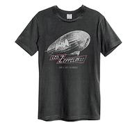 Amplified Men's Led Zeppelin-Dazed & Confused T-Shirt, Grey (Charcoal Cc), (Size:S)
