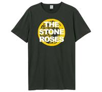 Amplified Men's Lemon The Stone Roses T-Shirt in Charcoal | Size: Small Amplified Charcoal S