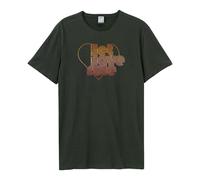 Amplified Men's Let Love Rule Lenny Kravitz T-Shirt in Charcoal | Size: XL Amplified Charcoal XL