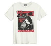 Amplified Men's Lies Guns N Roses T-Shirt in White | Size: Small Amplified White S