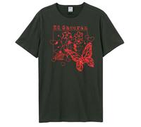 Amplified Men's Line Art Butterfly Ed Sheeran T-Shirt in Charcoal | Size: 3XL Amplified Charcoal 3XL