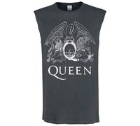 Amplified Mens Line Art Queen Vest Top GD1070