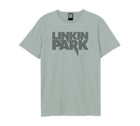 Amplified Men's Linkin Park Logo T-Shirt in Pale Blue | Size: 2XL Amplified Pale Blue 2XL