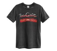 Amplified Men's Lips The Cure T-Shirt in Charcoal | Size: 3XL Amplified Charcoal 3XL
