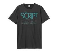 Amplified Men's Live The Script T-Shirt in Charcoal | Size: XS Amplified Charcoal XS