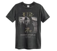 Amplified Men's Live U2 T-Shirt in Charcoal | Size: XL Amplified Charcoal XL