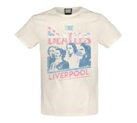 Amplified Men's Liverpool 2nd Edition The Beatles T-Shirt in White | Size: XL Amplified White XL