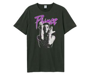 Amplified Men's lution Parade Prince T-Shirt in Charcoal | Size: Small Amplified Charcoal S