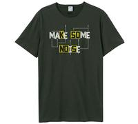 Amplified Men's Make Some Noise T-Shirt in Charcoal | Size: Medium Amplified Charcoal M