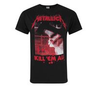 Amplified Mens Metallica Kill Them All T-Shirt / S Black NS5150