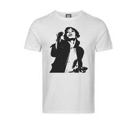 Amplified Men's Mick The Rolling Stones T-Shirt in White | Size: 3XL Amplified White 3XL