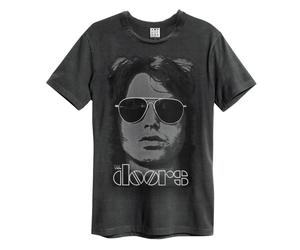 Amplified Men's Mr Mojo Risin The Doors T-Shirt in Charcoal | Size: XS Amplified Charcoal XS