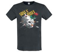 Amplified Mens Needle Skull Guns N Roses T-Shirt GD316