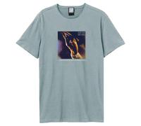 Amplified Men's New Values Iggy Pop Back Print T-Shirt in Pale Blue | Size: Medium Amplified Pale Blue M