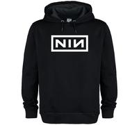 Amplified Men's NIN Logo Hoodie in Black | Size: XS Amplified Black XS