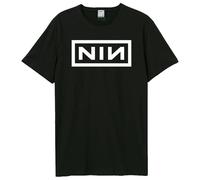 Amplified Men's NIN Logo T-Shirt in Black | Size: 3XL Amplified Black 3XL
