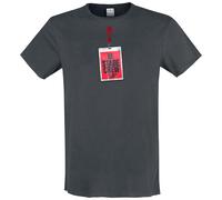 Amplified Men's No Back Stage Passes Double T-Shirt in Charcoal | Size: XL Amplified Charcoal XL