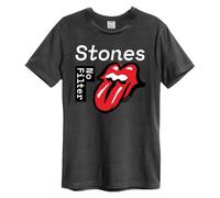 Amplified Men's No Filter The Rolling Stones T-Shirt in Charcoal | Size: Small Amplified Charcoal S