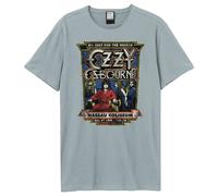 Amplified Men's No Rest For The Wicked Ozzy Osbourne T-Shirt in Pale Blue | Size: XL Amplified Pale Blue XL
