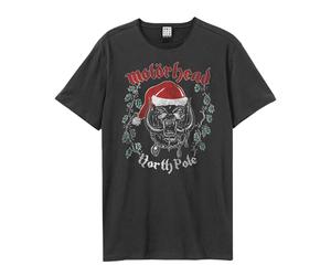Amplified Men's North Pole Motorhead T-Shirt in Charcoal | Size: Small Amplified Charcoal S