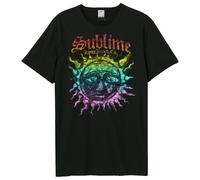 Amplified Men's Ombre Sun Sublime T-Shirt in Black | Size: Medium Amplified Black M