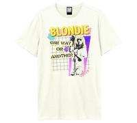 Amplified Men's One Way Or Another Blondie T-Shirt in White | Size: Medium Amplified White M