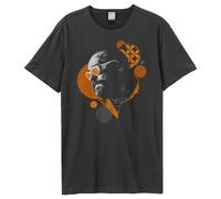 Amplified Men's Pattern Head Teddy Swims T-Shirt in Charcoal | Size: XS Amplified Charcoal XS