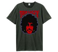 Amplified Men's Philo Thin Lizzy T-Shirt in Charcoal | Size: 3XL Amplified Charcoal 3XL