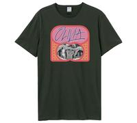 Amplified Men's Photo Olivia Newton-John T-Shirt in Charcoal | Size: Medium Amplified Charcoal M