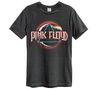 Amplified Men's Pink Floyd On The Run Short Sleeve T-Shirt, Grey (Charcoal), Small