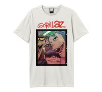 Amplified Men's Polaroid Slide Gorillaz T-Shirt in White | Size: Medium Amplified White M