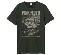 Amplified Men's Pompeii Careful Eugene Pink Floyd T-Shirt in Charcoal | Size: Medium Amplified Charcoal M
