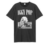 Amplified Men's Pop On Stage Iggy Pop T-Shirt in Charcoal | Size: 2XL Amplified Charcoal 2XL
