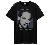 Amplified Men's Profile Lindsey Buckingham T-Shirt in Black | Size: Small Amplified Black S