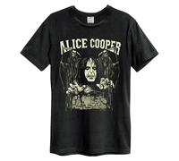 Amplified Men's Reapers Alice Cooper T-Shirt in Black | Size: XL Amplified Black XL