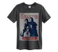 Amplified Men's Riverside The Doors T-Shirt in Charcoal | Size: 2XL Amplified Charcoal 2XL
