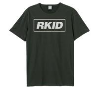 Amplified Men's Rkid Liam Gallagher T-Shirt in Charcoal | Size: Large Amplified Charcoal L