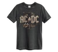 Rock Or Bust AC DC T-Shirt Amplified Charcoal XXXL