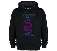 Amplified Men's Serve The Serpents Nirvana Hoodie in Black | Size: Medium Amplified Black M