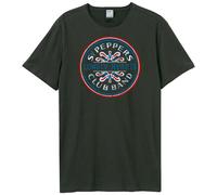 Amplified Men's Sgt. Peppers The Beatles T-Shirt in Charcoal | Size: Medium Amplified Charcoal M
