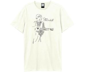 Amplified Men's Sketch Mug Joni Mitchell T-Shirt in White | Size: 2XL Amplified White 2XL